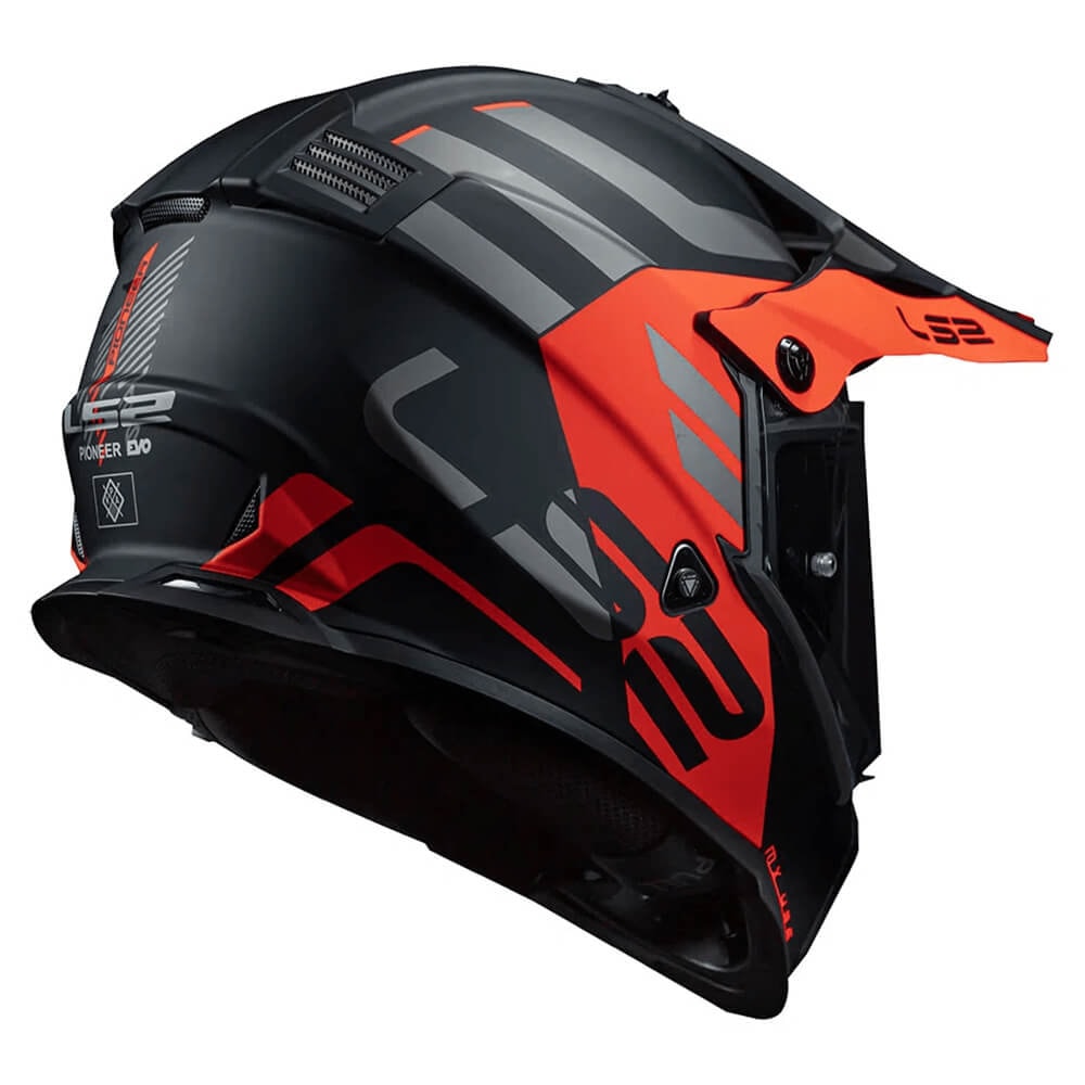 Capacete LS2 Pioneer MX436 Evo Adventurer - Sacramento