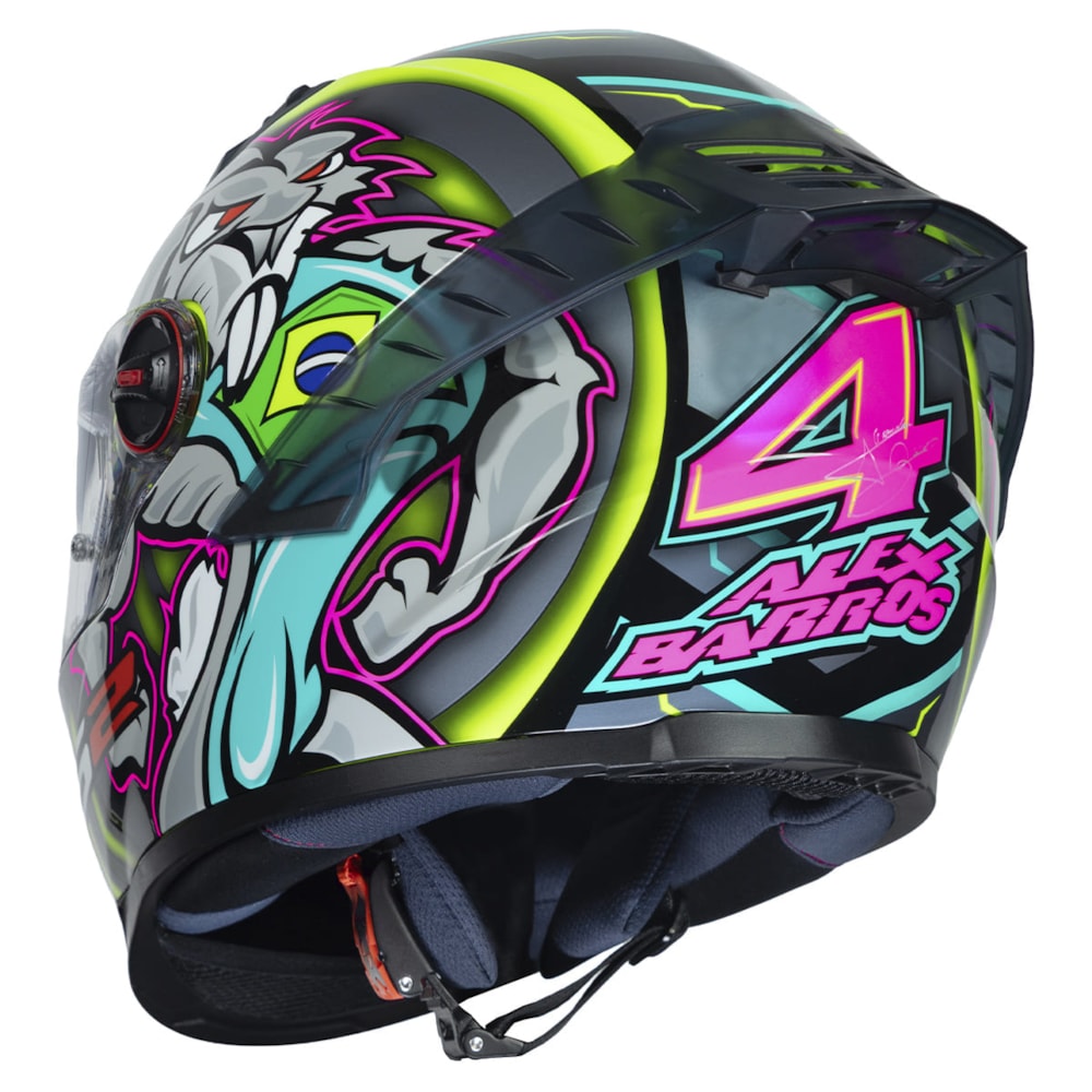 Capacete LS2 Pro FF358 Alex Barros
