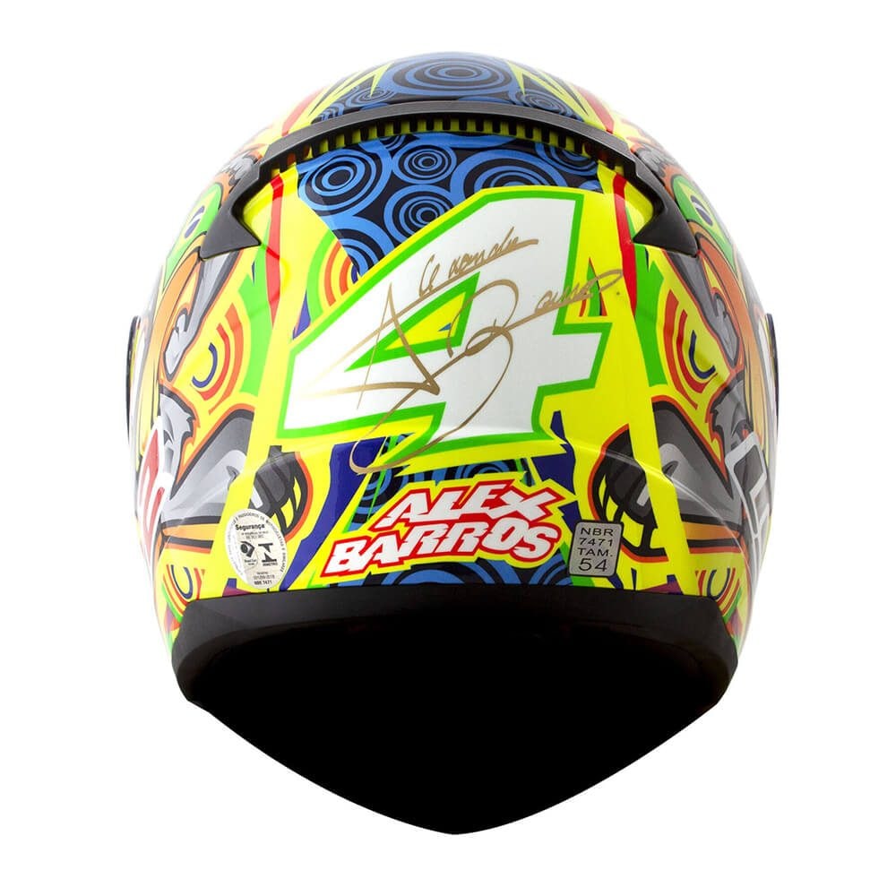 Capacete LS2 Rapid FF353 Alex Barros Replica