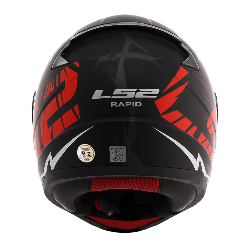 Capacete LS2 Rapid FF353 Cromo