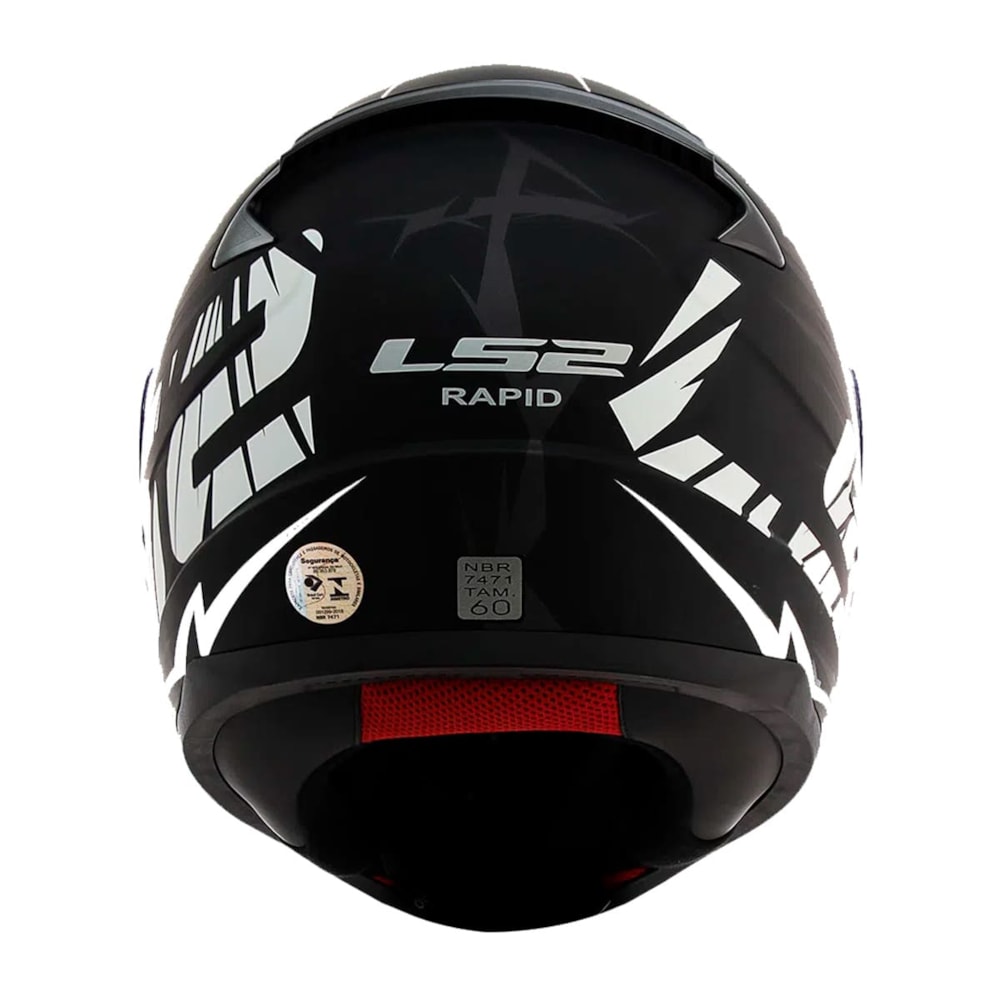 Capacete LS2 Rapid FF353 Cromo