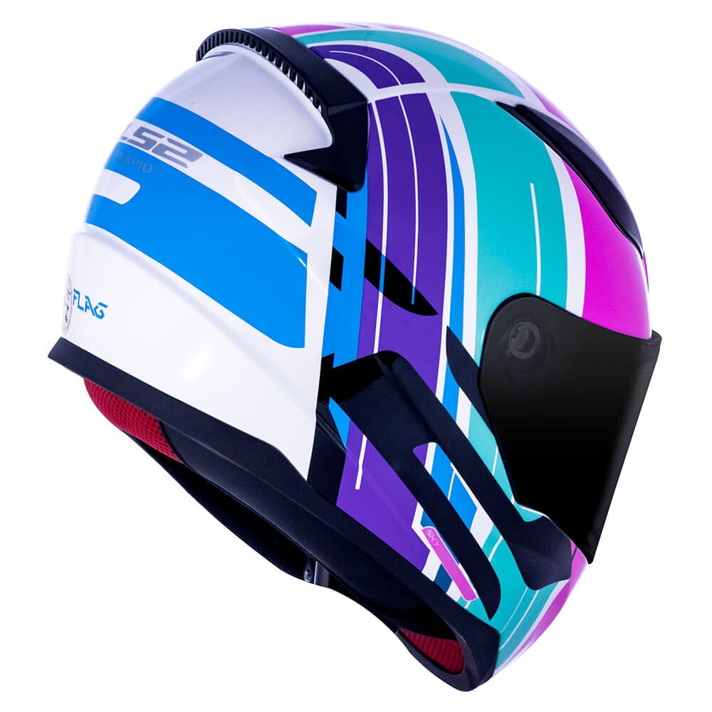 Capacete LS2 Rapid FF353 Flag