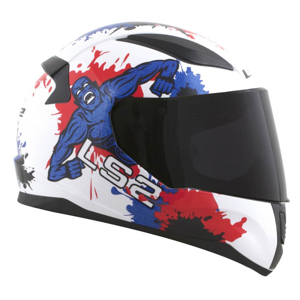 Capacete LS2 Rapid FF353 Junior Monster