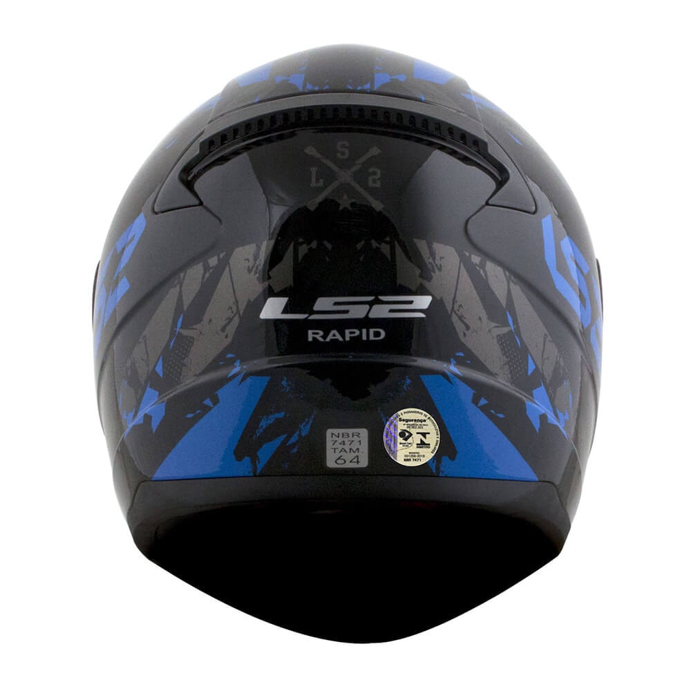 Capacete LS2 Rapid FF353 Palimnesis