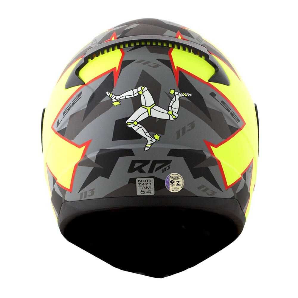 Capacete LS2 Rapid FF353 Rafael Paschoalin Replica Matte