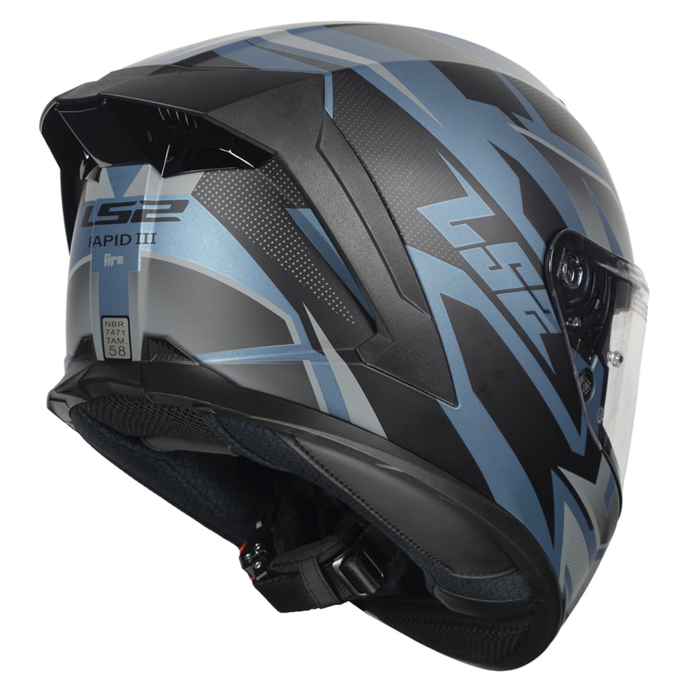 Capacete LS2 Rapid III FF820 Xtrem