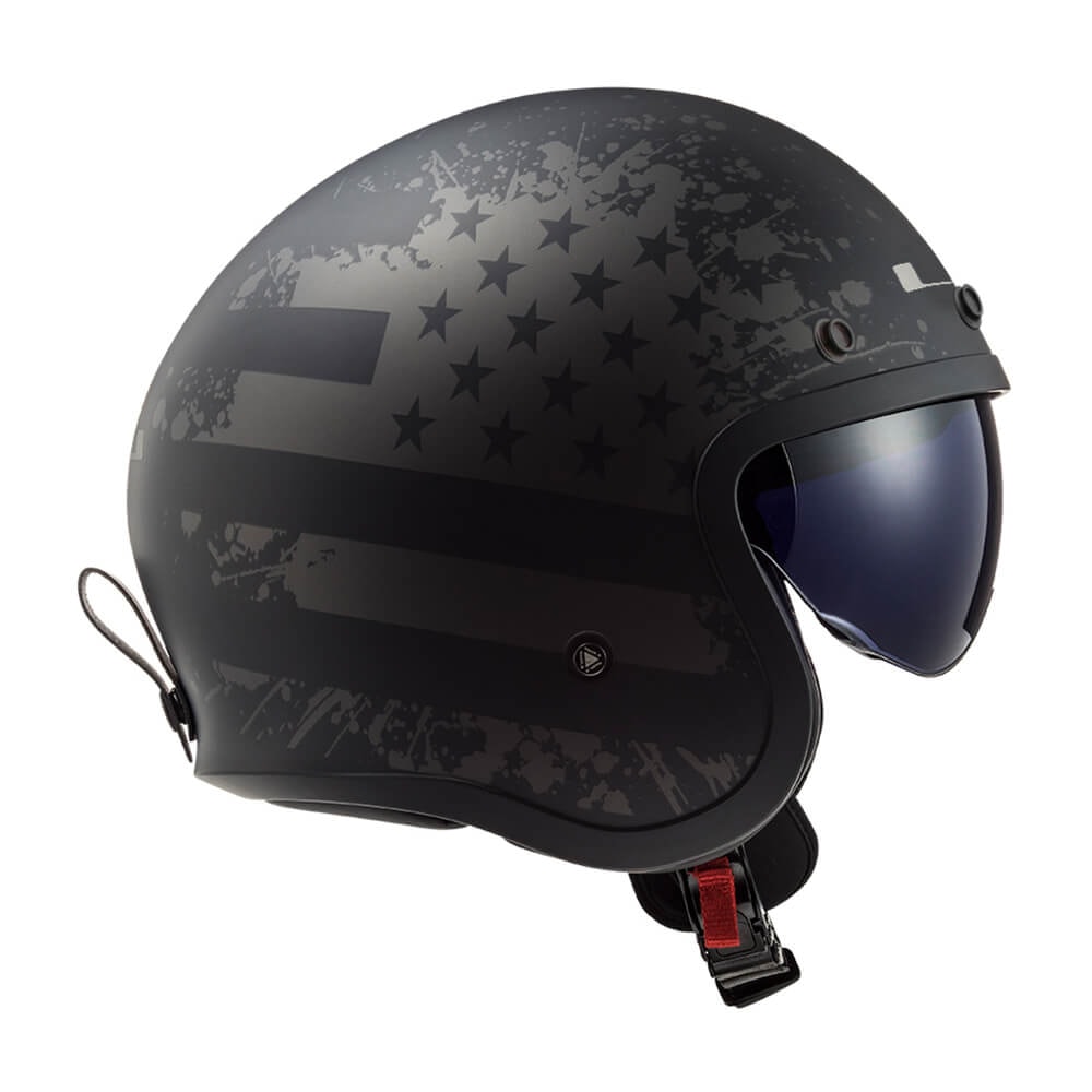 Capacete LS2 Spitfire OF599 Black Flag