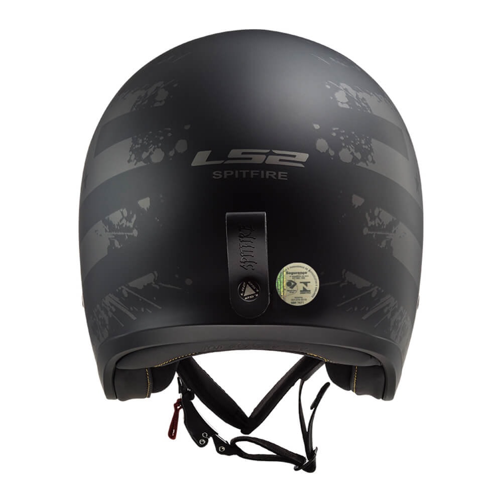 Capacete LS2 Spitfire OF599 Black Flag