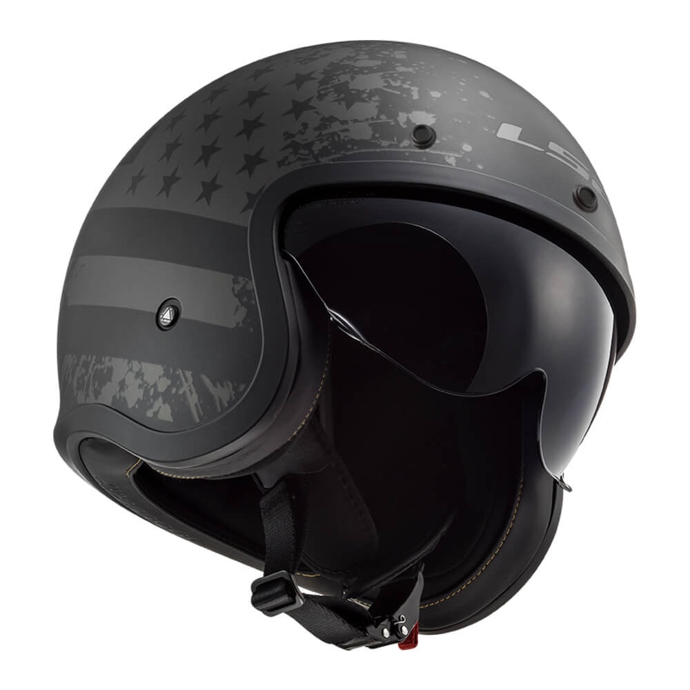 Capacete LS2 Spitfire OF599 Black Flag