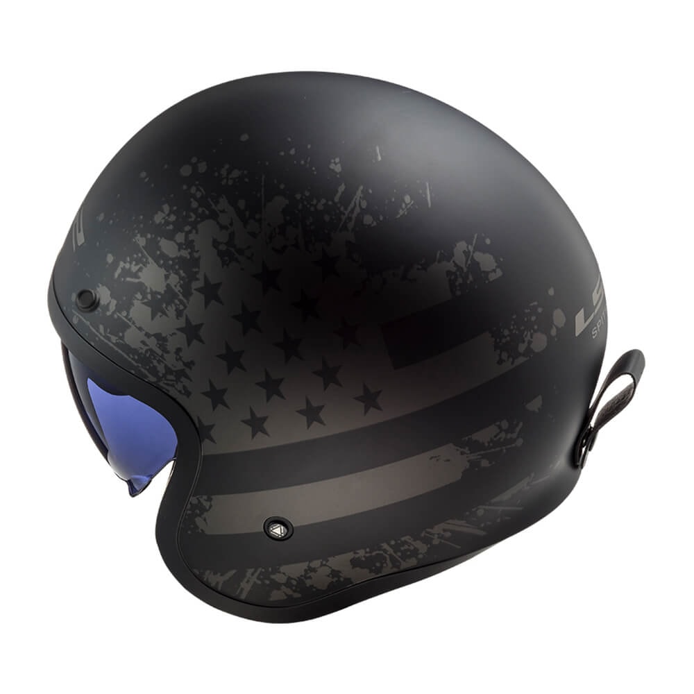 Capacete LS2 Spitfire OF599 Black Flag - Sacramento