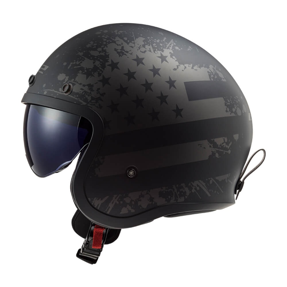 Capacete LS2 Spitfire OF599 Black Flag