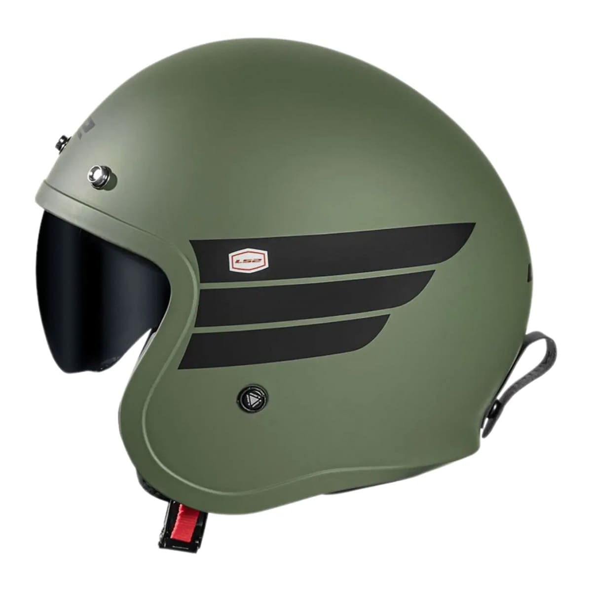 Capacete LS2 Spitfire OF599 Retro - Sacramento