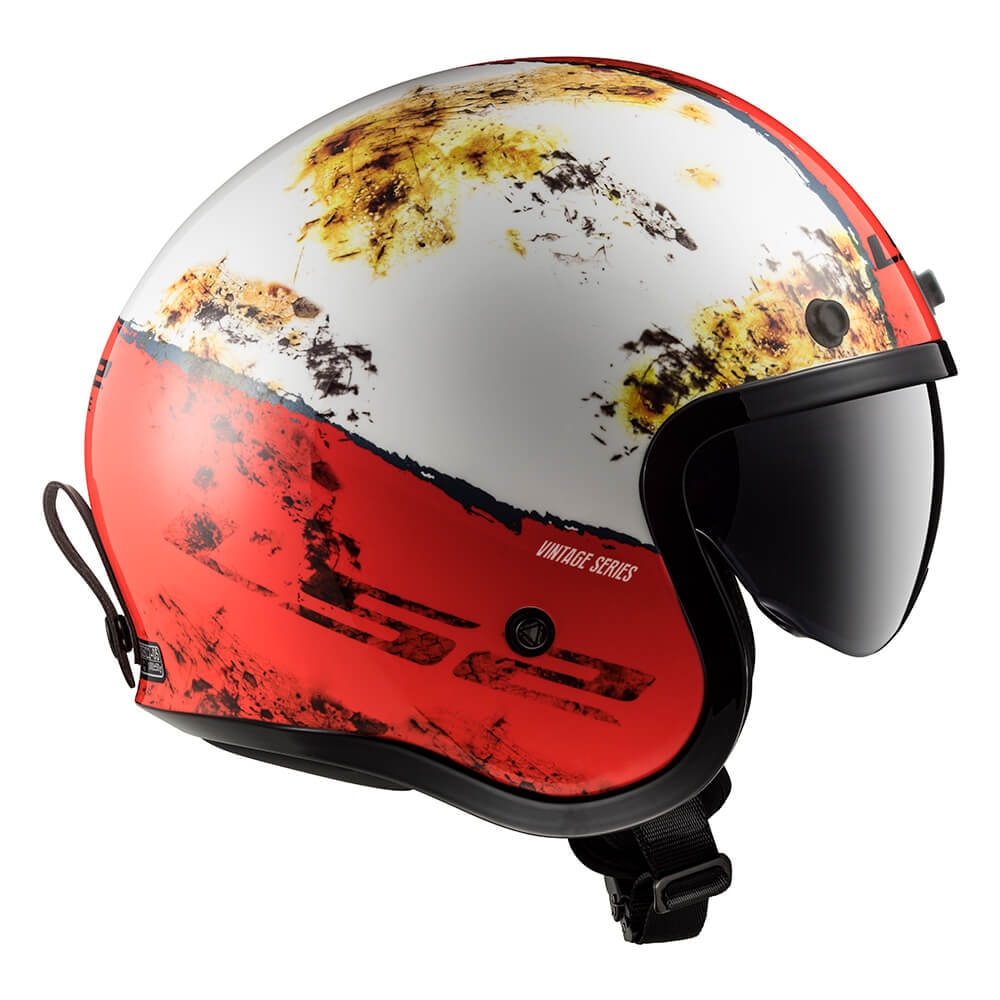 Capacete LS2 Spitfire OF599 Rust
