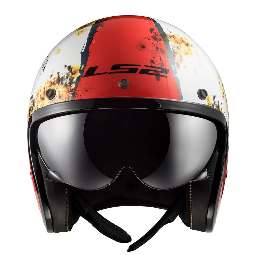 Capacete LS2 Spitfire OF599 Rust

