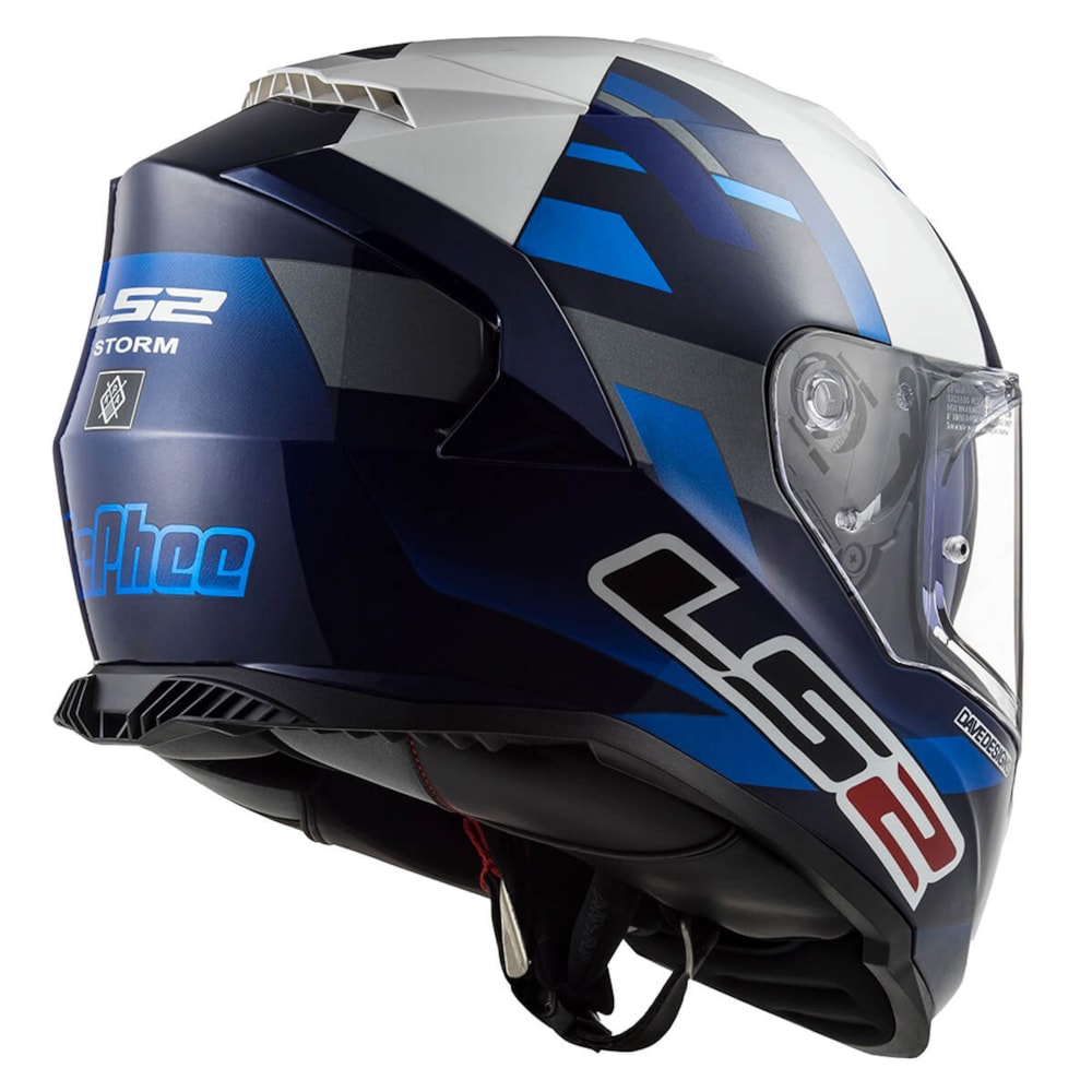 Capacete LS2 Storm FF800 John Mcphee Replica