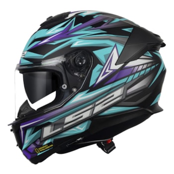 Capacete LS2 Stream 2 FF808 Firefly
