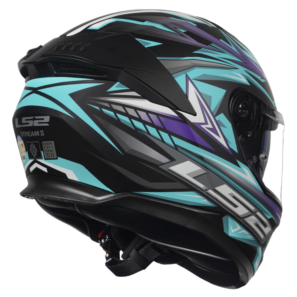 Capacete LS2 Stream 2 FF808 Firefly