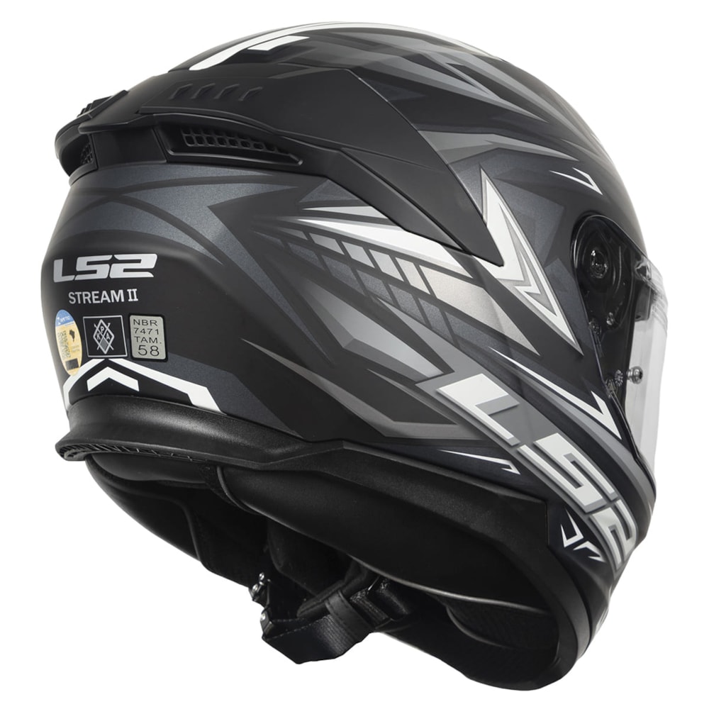 Capacete LS2 Stream 2 FF808 Firefly