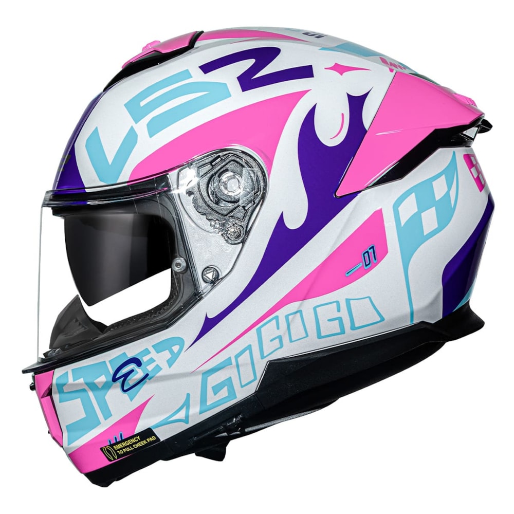 Capacete LS2 Stream 2 FF808 Race