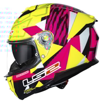 Capacete LS2 Stream 2 FF808 Tiger Aldeguer Replica