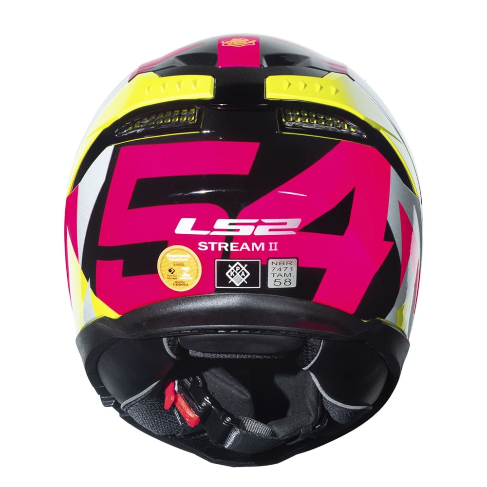 Capacete LS2 Stream 2 FF808 Tiger Aldeguer Replica