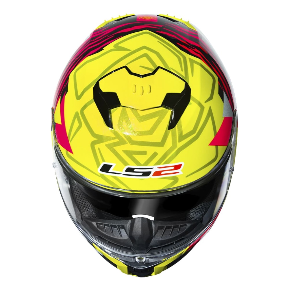 Capacete LS2 Stream 2 FF808 Tiger Aldeguer Replica