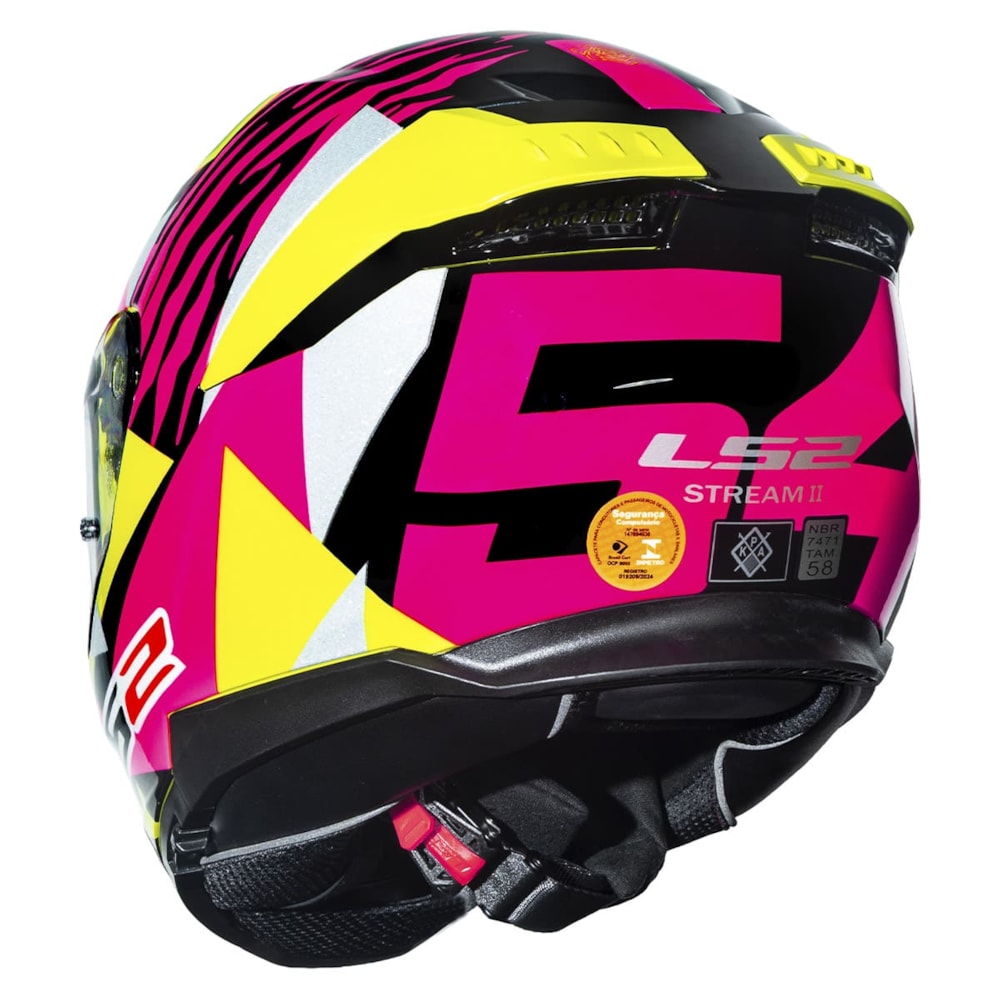 Capacete LS2 Stream 2 FF808 Tiger Aldeguer Replica