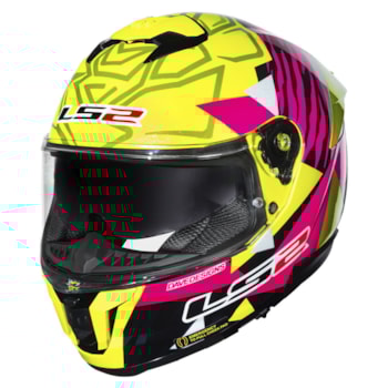 Capacete LS2 Stream 2 FF808 Tiger Aldeguer Replica