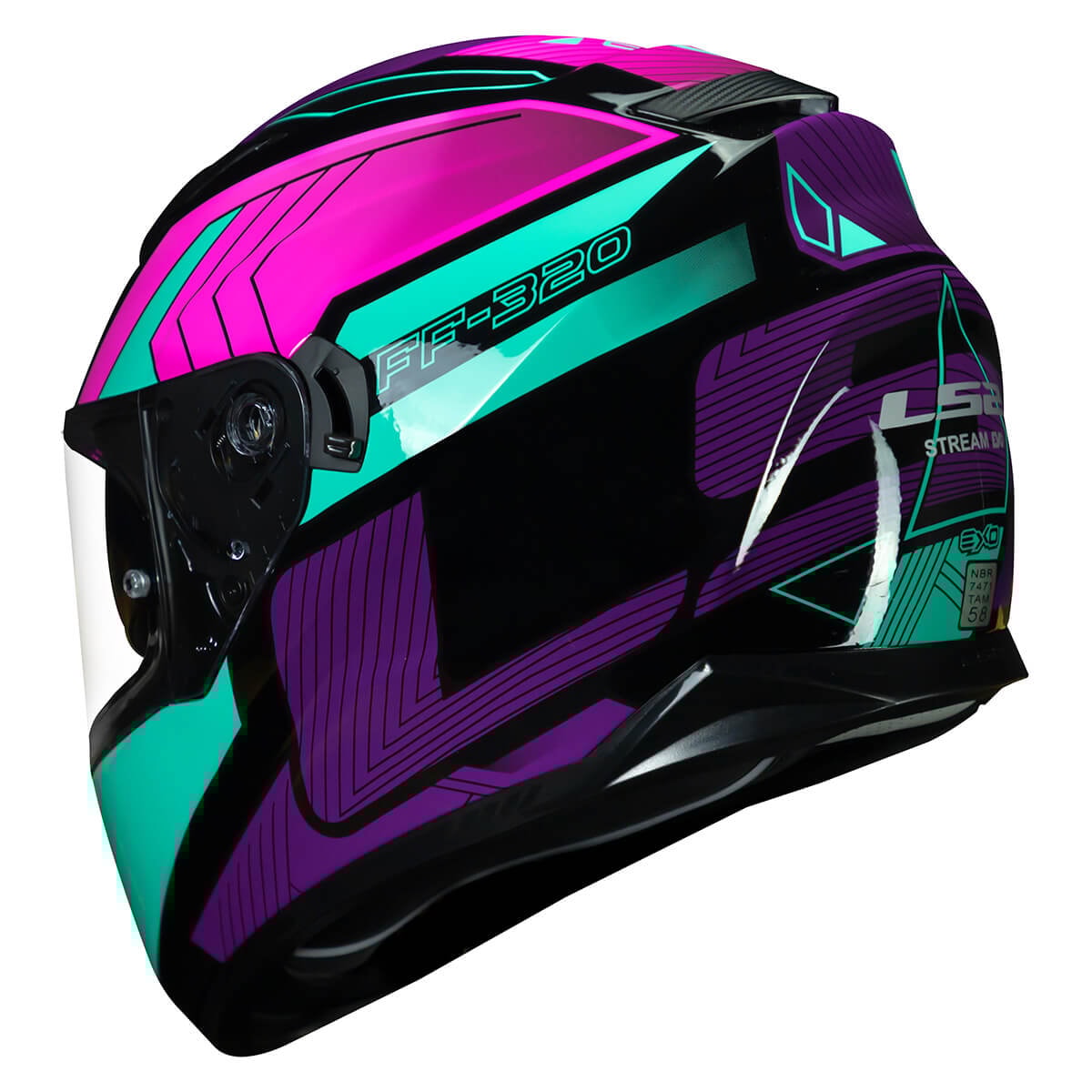 Capacete LS2 Stream FF320 Exo - Sacramento