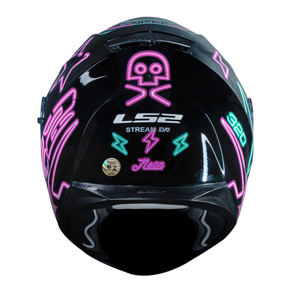 Capacete LS2 Stream FF320 Neon