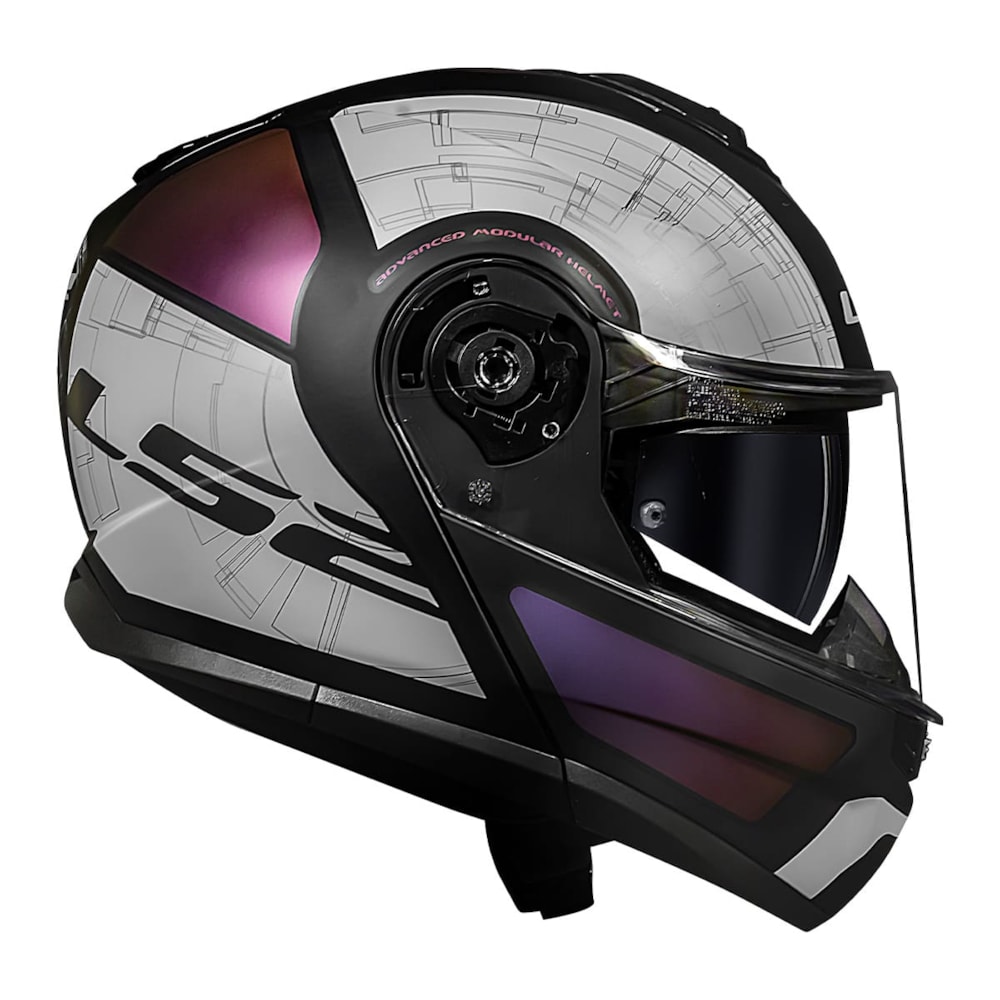 Capacete LS2 Strobe 2 FF908 Orion