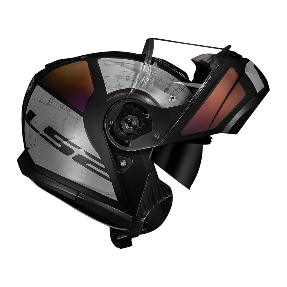 Capacete LS2 Strobe 2 FF908 Orion