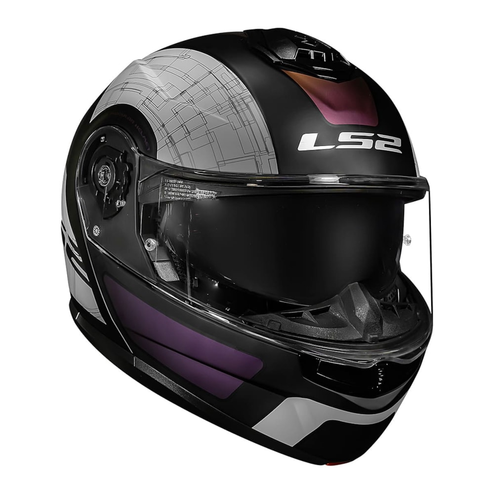 Capacete LS2 Strobe 2 FF908 Orion