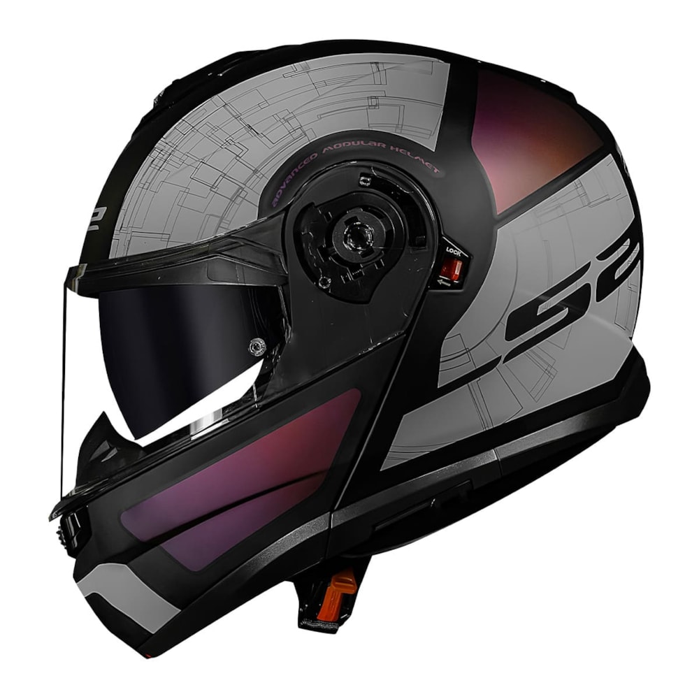 Capacete LS2 Strobe 2 FF908 Orion