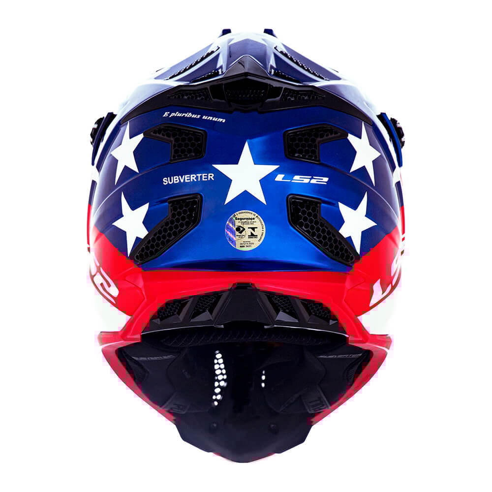 Capacete LS2 Subverter Evo MX700 Krome Glory
