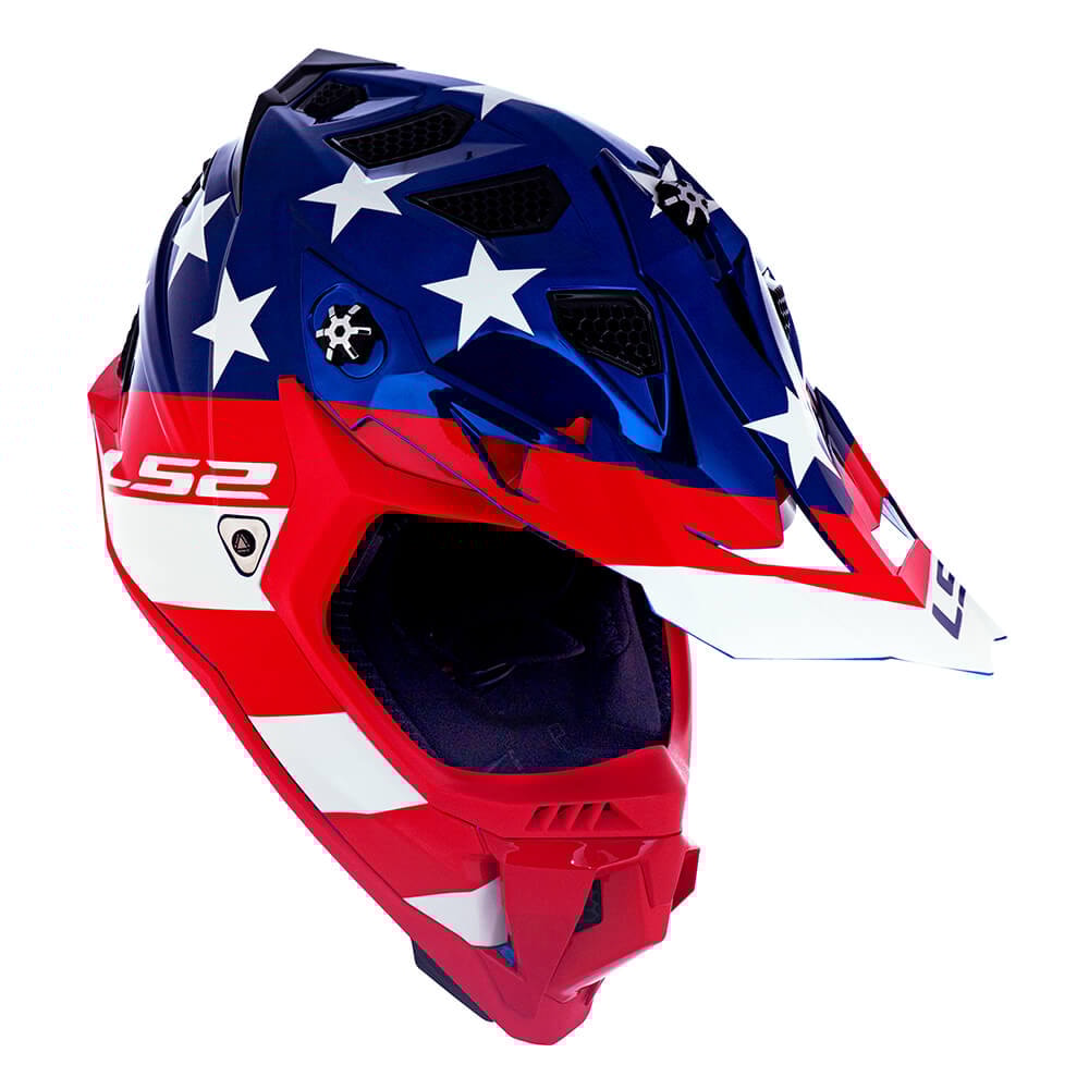 Capacete LS2 Subverter Evo MX700 Krome Glory
