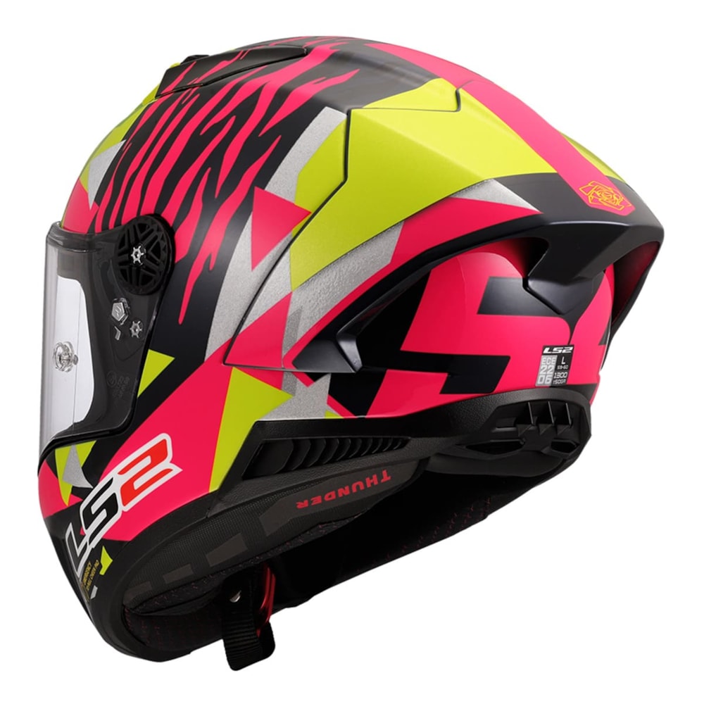Capacete LS2 Thunder C FF805 Aldeguer Replica