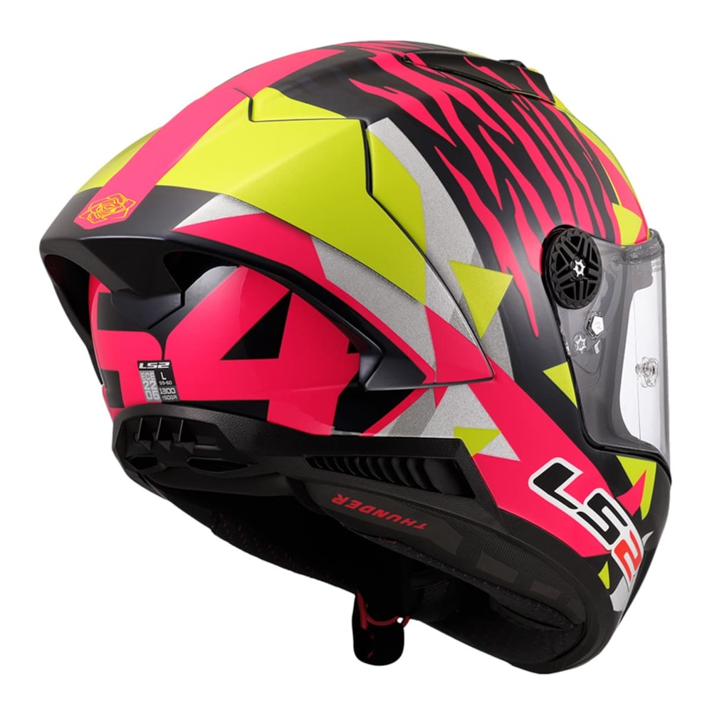 Capacete LS2 Thunder C FF805 Aldeguer Replica