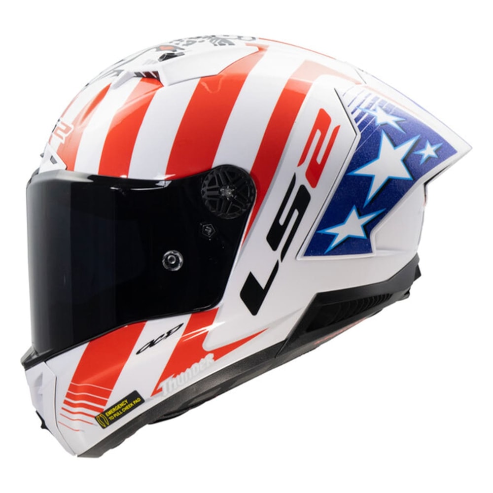 Capacete LS2 Thunder C FF805 Baz Replica