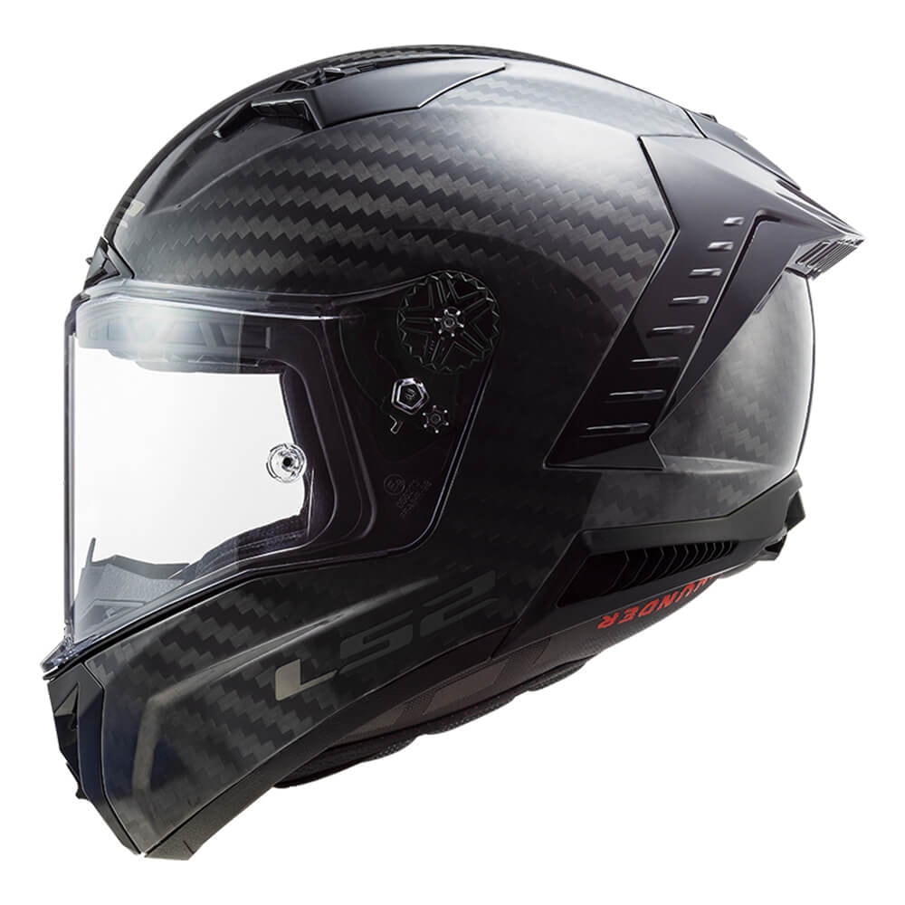 Capacete LS2 Thunder C FF805 Monocolor Carbon - Sacramento