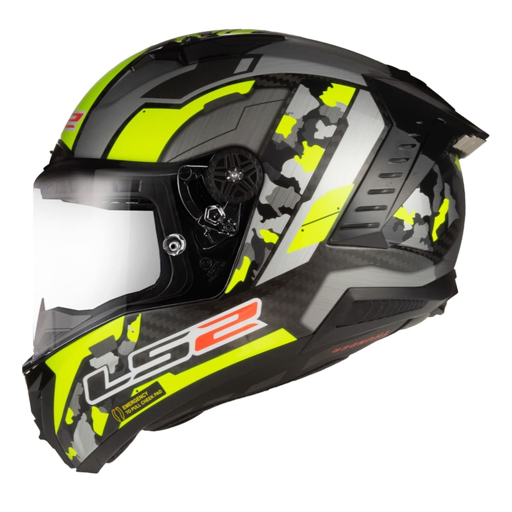 Capacete LS2 Thunder C FF805 Space