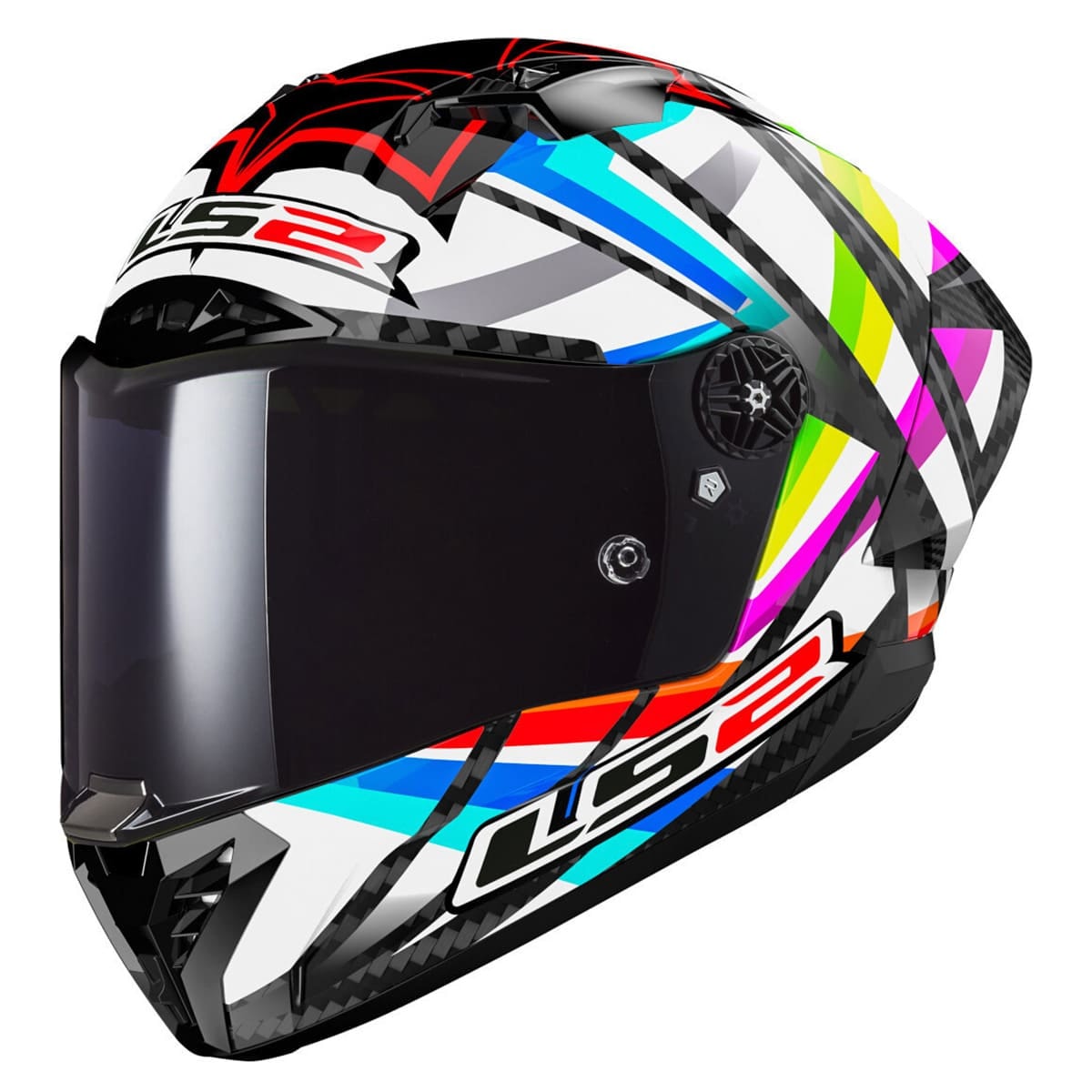 Capacete LS2 Thunder C GP FF805 Flash Black - Sacramento