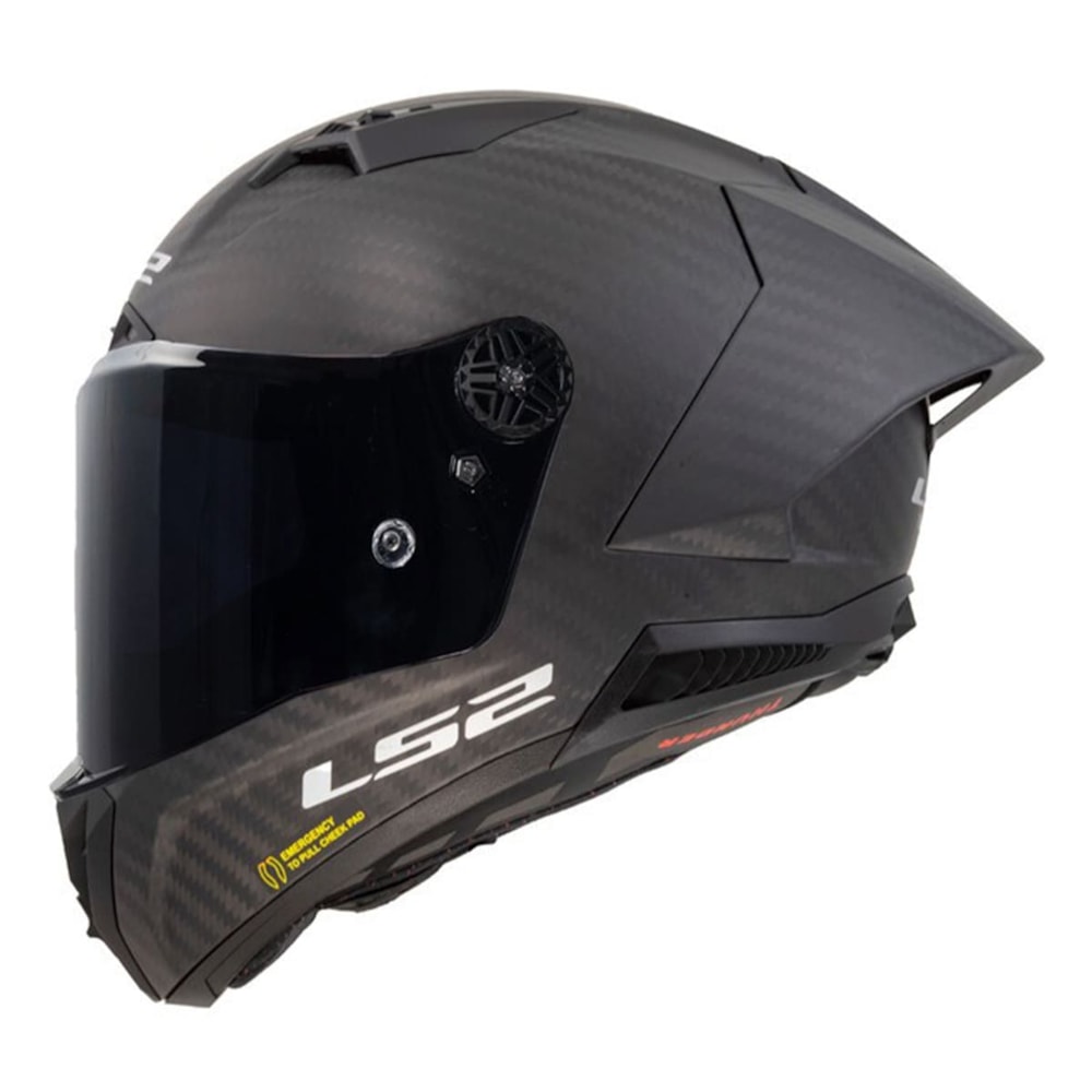 Capacete LS2 Thunder C GP FF805 Solid Carbon