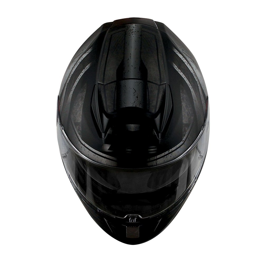 Capacete LS2 Vector FF397 Razor Matte Preto/Prata/Cinza