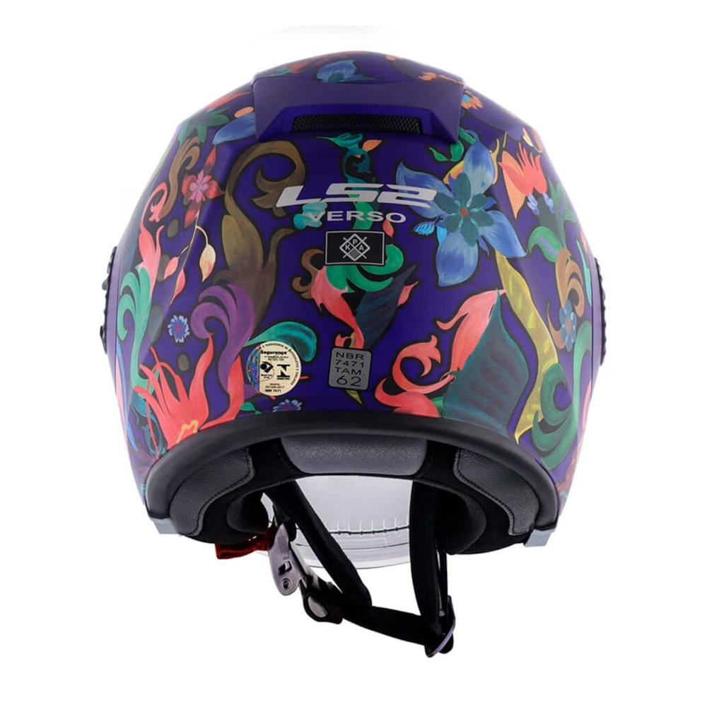 Capacete LS2 Verso OF570 Flora Brasil