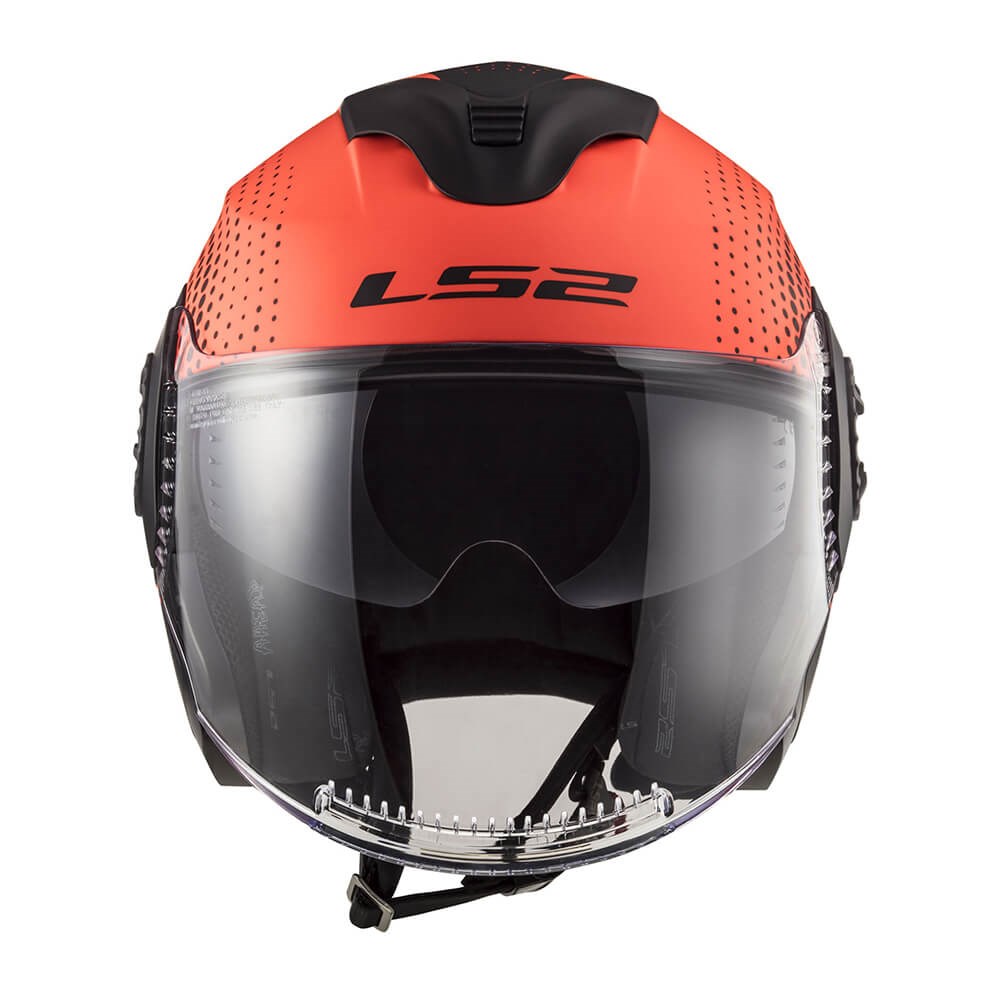 Capacete LS2 Verso OF570 Spin Matte Fluo