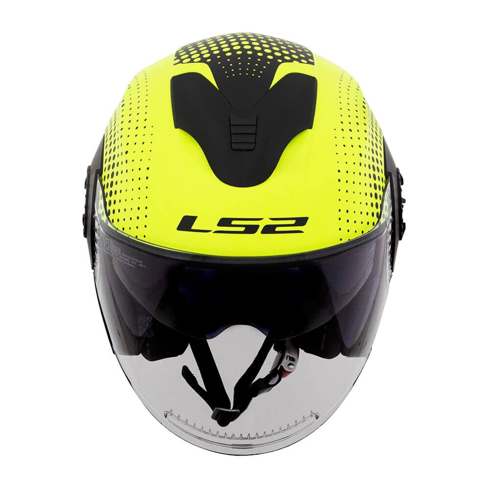 Capacete LS2 Verso OF570 Spin Matte Fluo