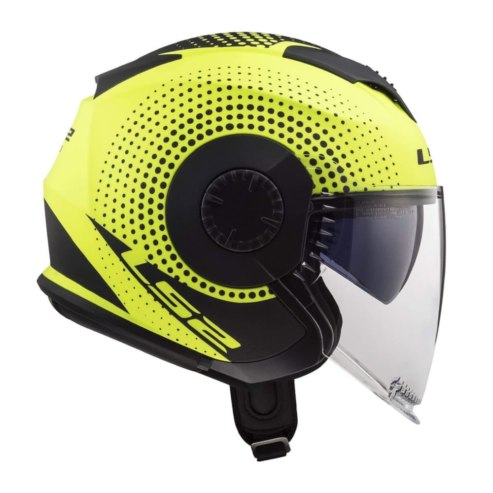 Capacete LS2 Verso OF570 Spin Matte Fluo