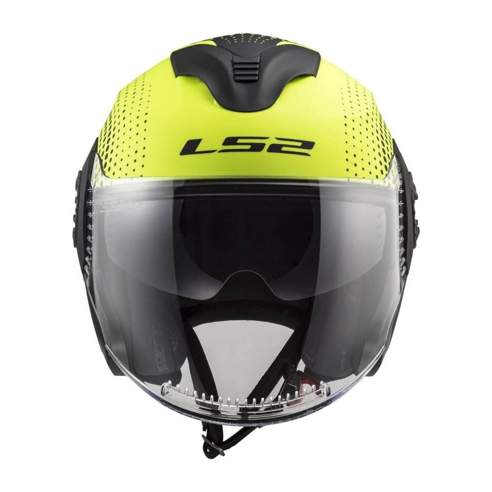 Capacete LS2 Verso OF570 Spin Matte Fluo