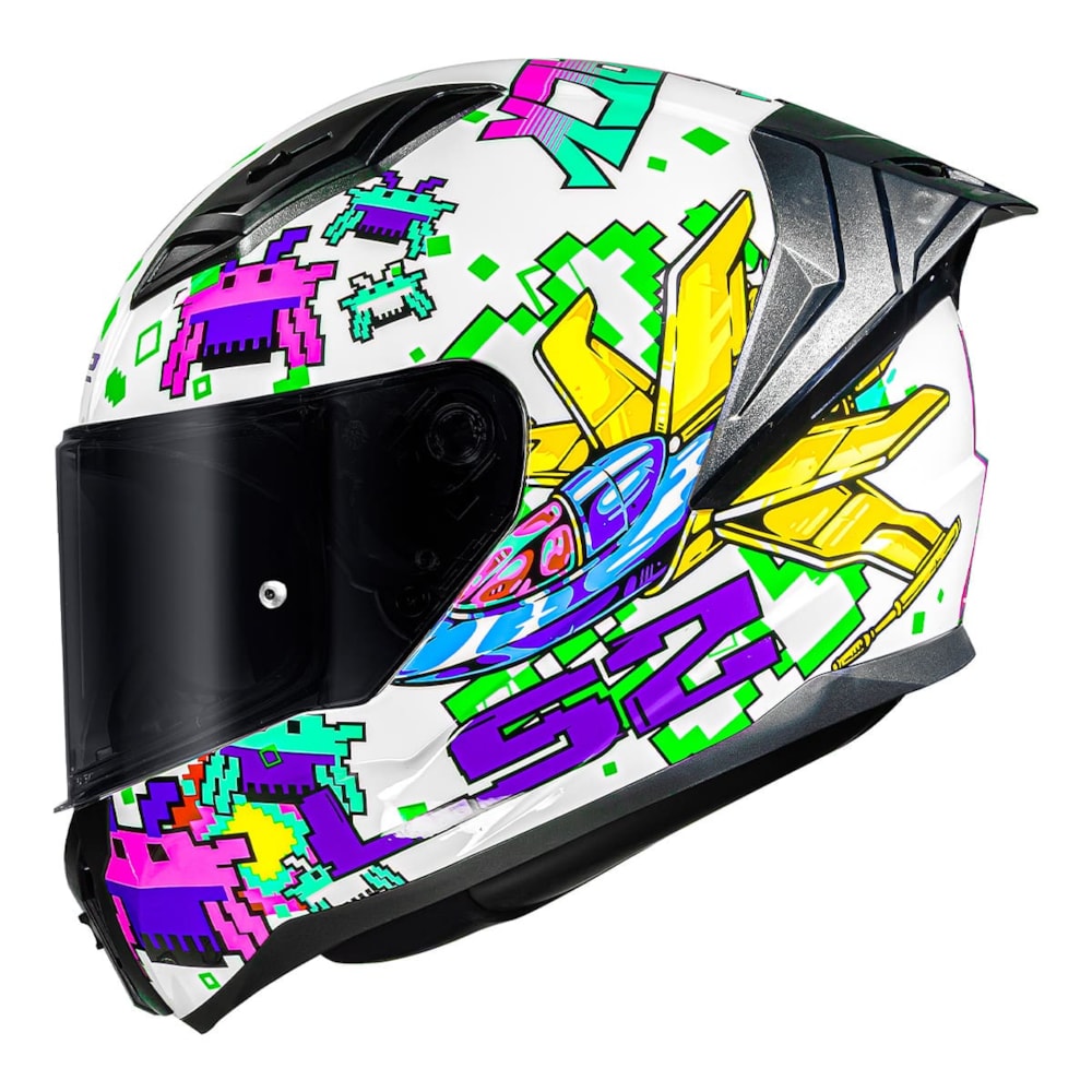 Capacete LS2 Vigo FF810 Space Attack